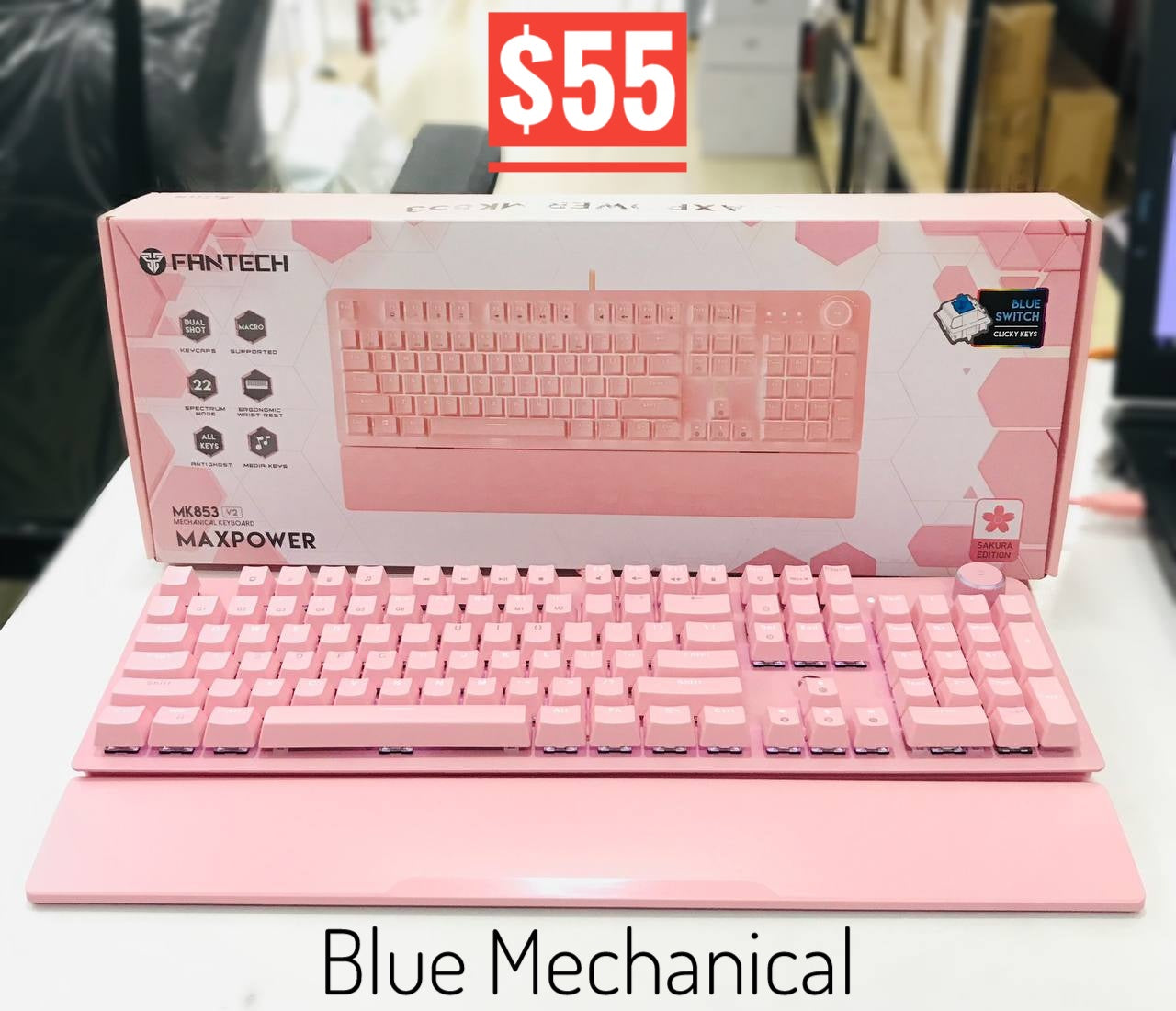Keyboard FANTECH MK853 V2 Mechanical