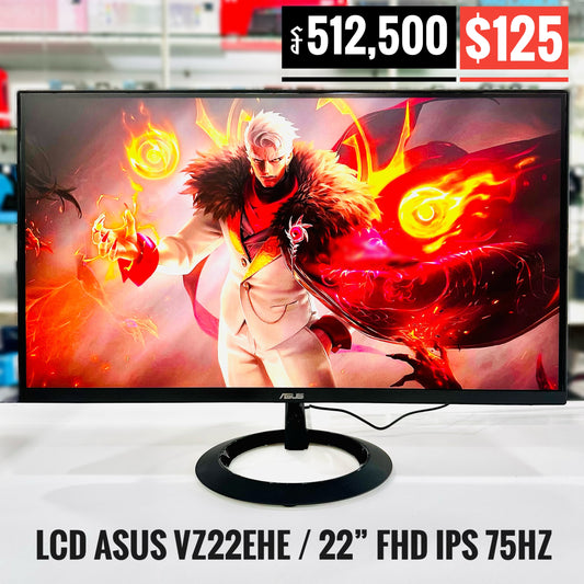 LCD Asus 22" VZ22EHE IPS 75hz EyeCare