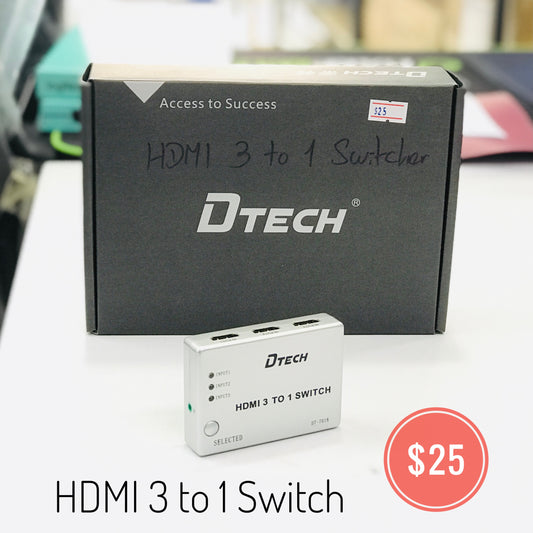 HDMI Switcher 3 to 1