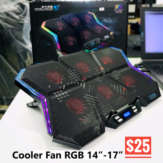Cooler Fan RGB 14"-17"